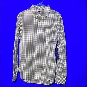 Union long sleeve casual button down shirt size L